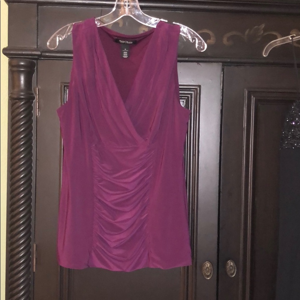 Burgundy tank WHBM